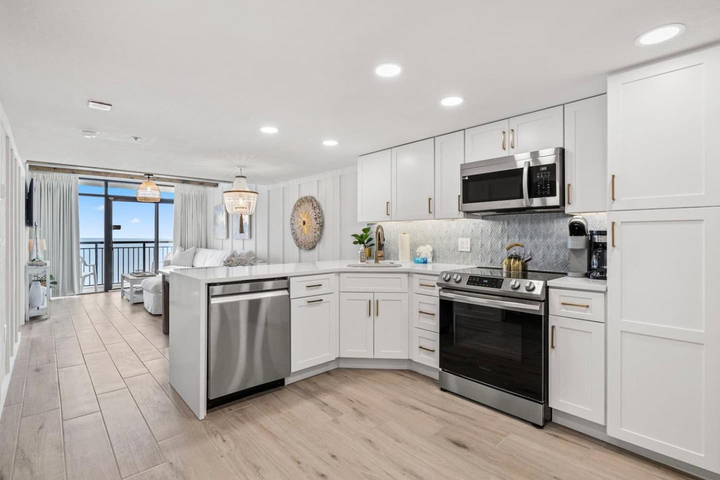Apartament Luxury Ocean Front By Barefoot Landing Myrtle Beach Zewnętrze zdjęcie